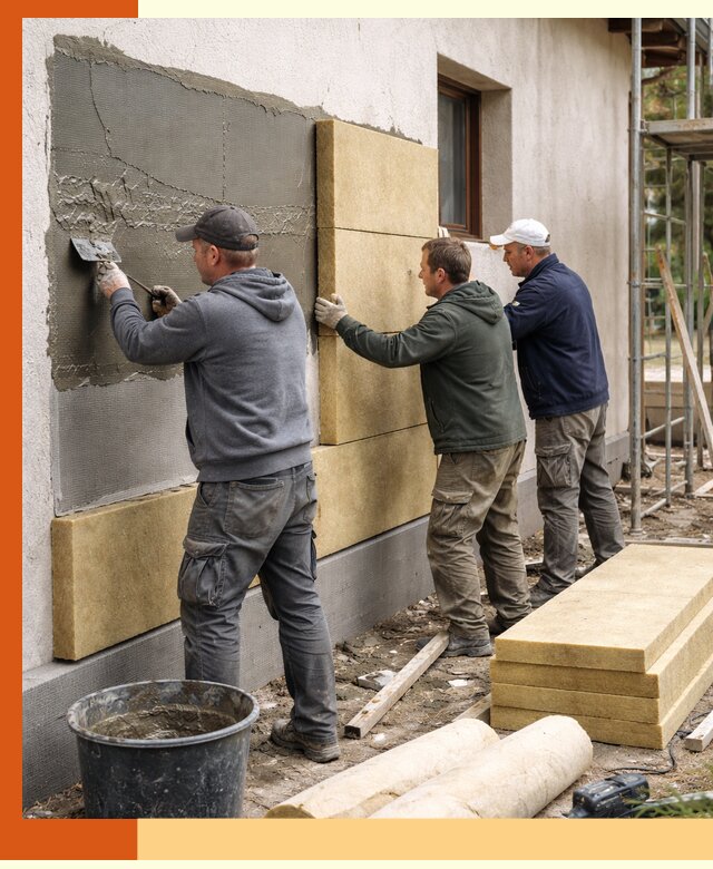 Утепление частного дома в Евпатории — тепло, экономия и надежность