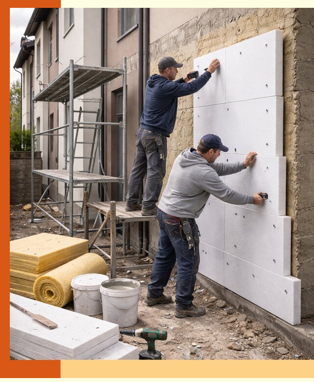 Утепление таунхауса с гарантией комфорта в Евпатории