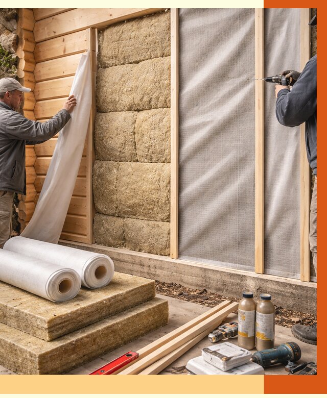 Утепление дома из минибруса в Евпатории от 4740 руб/м2 — заказать профессионально | ТепломастерЕвп