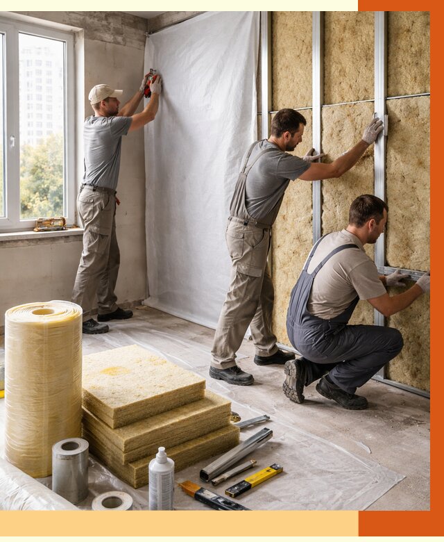 Утепление квартиры в Евпатории от 4740 руб/м2 — утеплить квартиру изнутри и снаружи | ТепломастерЕвп