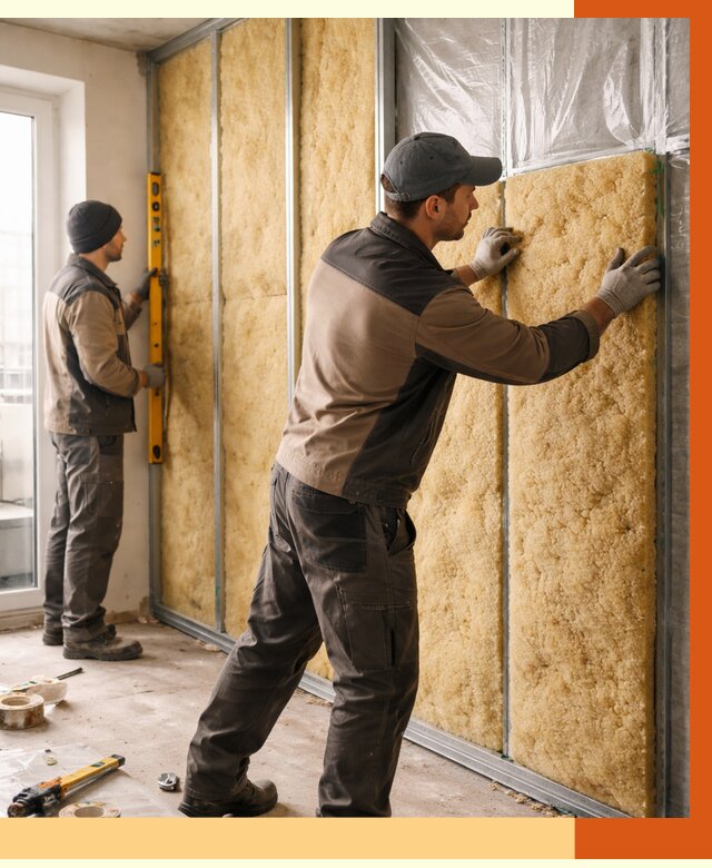 Утепление квартиры изнутри в Евпатории от 4582 руб. за м2 | Проф. работы ТепломастерЕвп