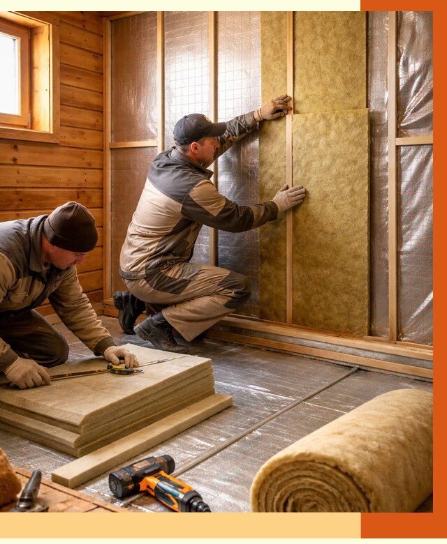 Утепление бани изнутри в Евпатории под ключ от 4424 руб./м² | ТепломастерЕвп