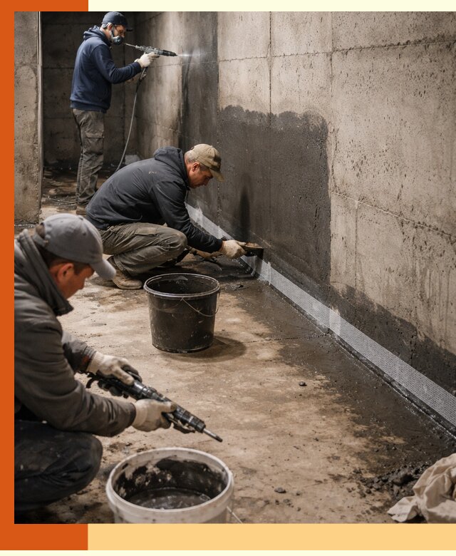 Гидроизоляция подвала в Евпатории — комплексная защита от влаги